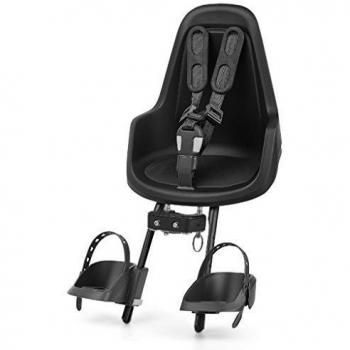 bobike ONE mini - Portabebés bicicleta - negro 2016