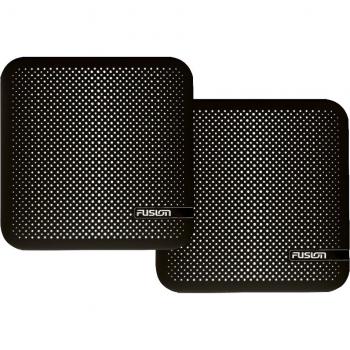 Fusion FM-F65RB 6.5 Inch Black Round Flush Mount Marine Speakers