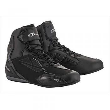 Alpinestars Stella Faster-3 Drystar Women's Motorcycle Shoes - Black/Silver