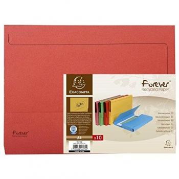 PAQUET DE 10 CHEMISES POCHE FOREVER - A4