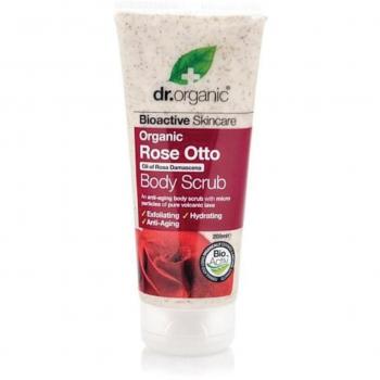 Exfoliante Corporal Rosa De Otto 200ml - Dr. Organic