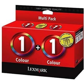 Lexmark 80D2955 - Pack 2 cartuchos nº 1
