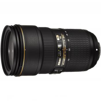 Nikon AF-S NIKKOR 24-70mm f/2.8E ED VR - Objetivo zoom estándar, apertura constante de f/2.8, tecnología de reducción de vibración (VR), construcción óptica avanzada con