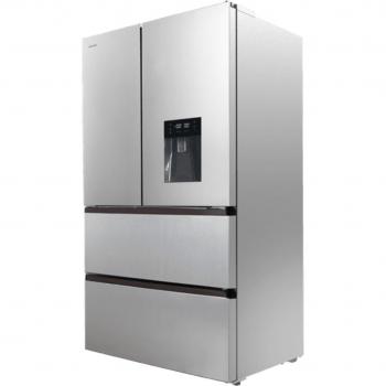Cecotec Bolero CoolMarket FD 510 WD Inox Frigorífico Americano Puerta Francesa Clase E Acero Inoxidable Total No Frost