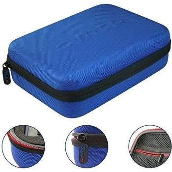 mtb more energy® Estuche para QumoxSJ4000+, SJ4000, SJ5000, SJ6000 / SJCAM/DBPOWER. - Azul