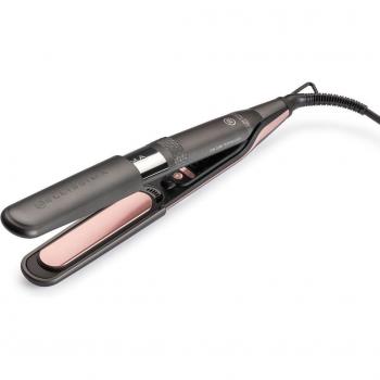 Plancha de Pelo Bellissima Creativity Multistyle B8 100 con Cerámica Diamond y Queratina, Color Negro