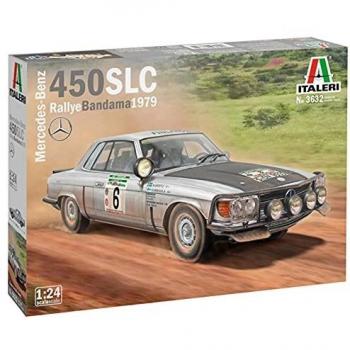 Italeri 1:24 Mercedes-Benz 450 SLC Rally Bandama 1979 Model Kit