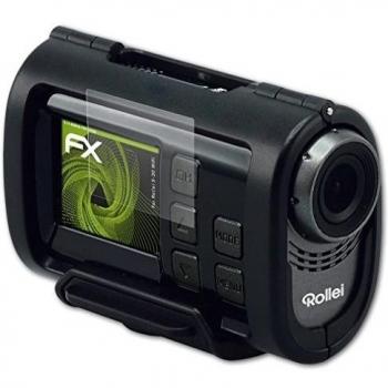 atFoliX Protección de Pantalla Rollei S-30 WiFi Lámina protectora Espejo - FX-Mirror con efecto espejo