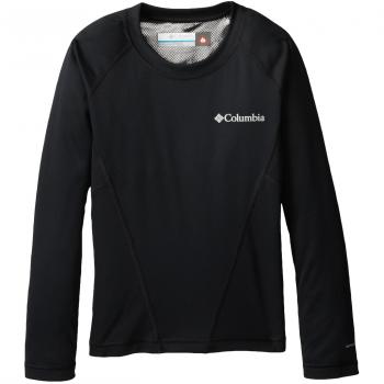 Columbia Midweight Crew 2 Ropa Interior Técnica De Manga Larga, Unisex niños, Black B, XL