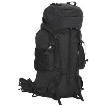 Mochila de senderismo tela oxford 100 l color caqui, gris, marrón y negro, mochila camping, mochila de exterior, bolsa senderismo, mochila senderismo ligera