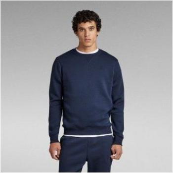 G-Star Men's Premium Core Long Sleeve Sweatshirt, Sartho Blue, XS