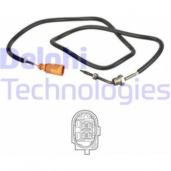 Sensor de temperatura de gases de escape DELPHI TS30264 para Volkswagen Multivan 5 (7HM) y Transporter Bus