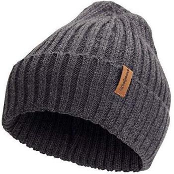 Gorro Unisex de Lana Woolpower Rib Gris Talla Única