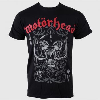 Motörhead Men's T-Shirt - Playing Card Design - ROCK OFF XL