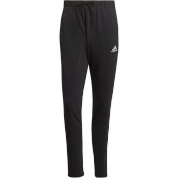 Pantalones de chándal Adidas Essentials 3 Bandas para hombre en color negro/blanco, modelo GK8995
