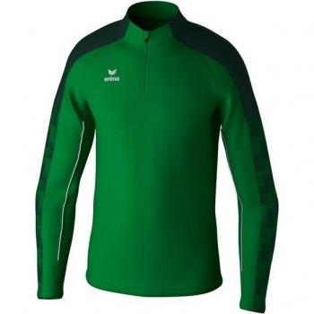 Erima Junior Evo Star Half Zip Training Sweatshirt - Emerald/Pine Grove 140 cm