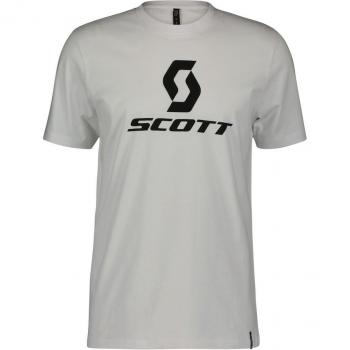 Camiseta de Hombre Scott Icon SS en Algodón Orgánico, Ideal para Deporte y Cómoda
