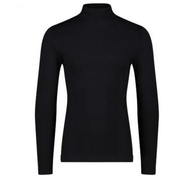 Camiseta térmica de manga larga para hombre CMP Intima Large, color negro, modelo sin costuras