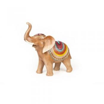 Figura Decorativa Romimex Resina Elefante