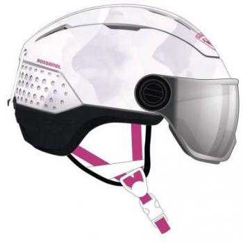 Casco con visera para niños Rossignol Whoopee Visor Impact (blanco)
