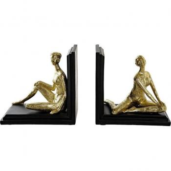 Sujetalibros resina mujer DKD Home Decor