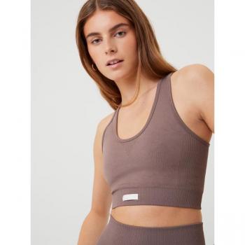 Björn Borg Studio Low Seamless Bra Brown, LXL