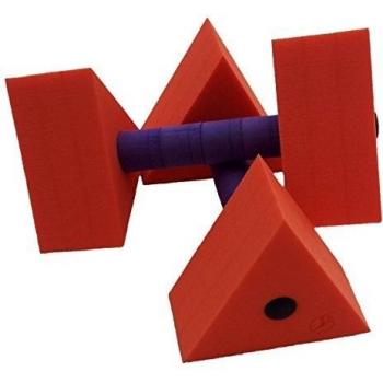 Juguete de Playa Triangular Leisis Alter-Gym Rojo