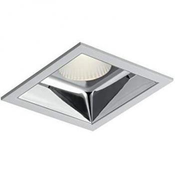 Downlight LED Antirreflejo Lander Blanco con Reflector Cromado 10,8 cm 4000K