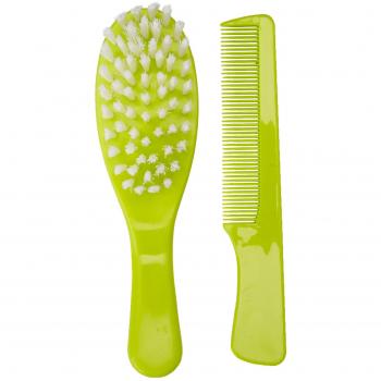 Thermobaby - Cepillo y peine, color verde