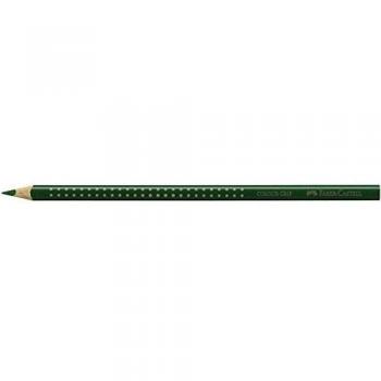 Lápiz de color acuarelable Faber-Castell Colour Grip verde oliva 112467 material escolar y creatividad original