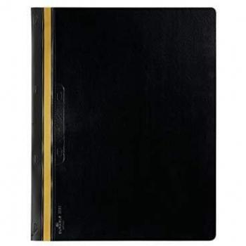 Carpeta de encuadernación rápida DURABLE DURABIND A4 negra, capacidad para 1-30 hojas, PVC robusto