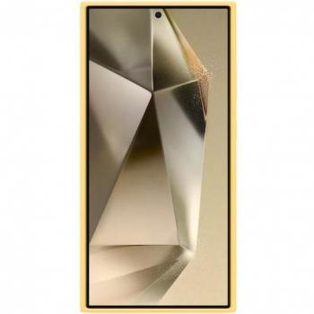 Funda de Silicona Amarilla para Galaxy S24 Ultra