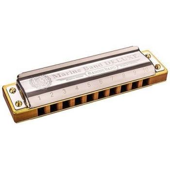 Hohner Marine Band Deluxe Harmonica - Key of F, 2010s Model