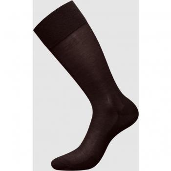 Calcetines cortos hombre hilo de Escocia color marrón