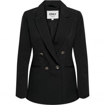 Chaqueta Americana Astrid Negra de Only, tipo: americana, características: color negro, diseño elegante, corte ajustado (life fit), adecuada para mujer