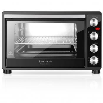 Taurus Horizon 30 - Mini Horno Eléctrico de Sobremesa, 1500 W, 30 L, Color Negro