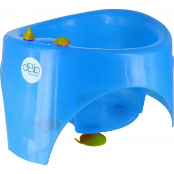 dBb Remond - Asiento de baño, color azul translúcido