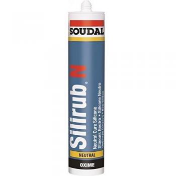 SOUDAL - Silicona neutra silirub ral.8014