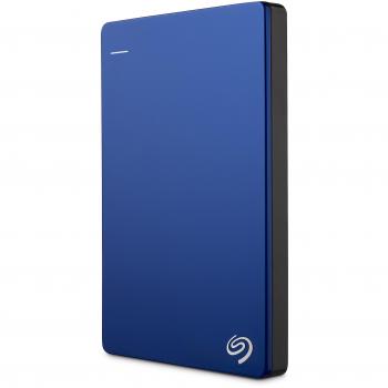 Seagate Backup Plus Slim - Disco duro externo portátil de 1 TB para PC y Mac, con USB 3.0, azul