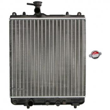 Radiador Nissens 63014A para refrigeración del motor, compatible con múltiples modelos de vehículos, fabricado en aluminio y plástico, con alta eficiencia térmica y diseño optimizado para un mejor flujo de aire