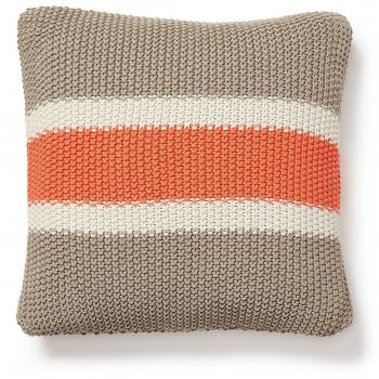 Kavehome Cojín Drop, 45x45 algodón coral