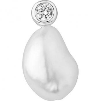 Piercing tragus Earcandy Lara de plata de ley bañado en rodio