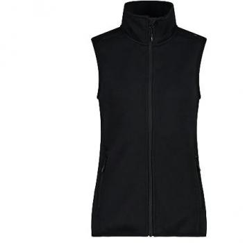 CMP Women's Heavy Fleece Vest - Black