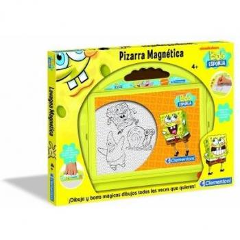Clementoni- Pizarra Magnética Bob Esponja