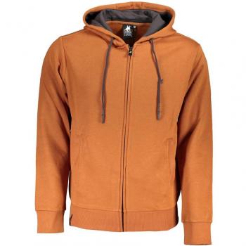 U.S. Polo Assn. Grand Polo Classic Hooded Zip Sweatshirt - Brown - XXL