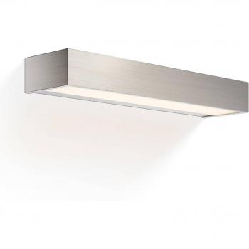 Aplique LED Decor Walther Box níquel 2.700K 40 cm