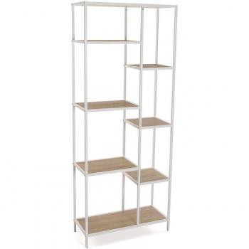 Estantería Versa Metal Madera MDF (37 x 134 x 30 cm)
