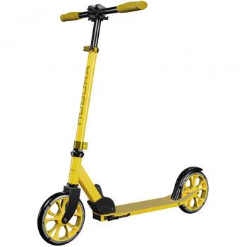Patinete HUDORA Up 200 Plegable y Ajustable Unisex Color Amarillo