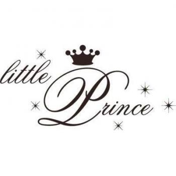 Graz Design - Adhesivo decorativo para pared, diseño de texto en inglés Little Prince