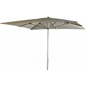 Parasol Aluminio 3 X 3 M Blanco
